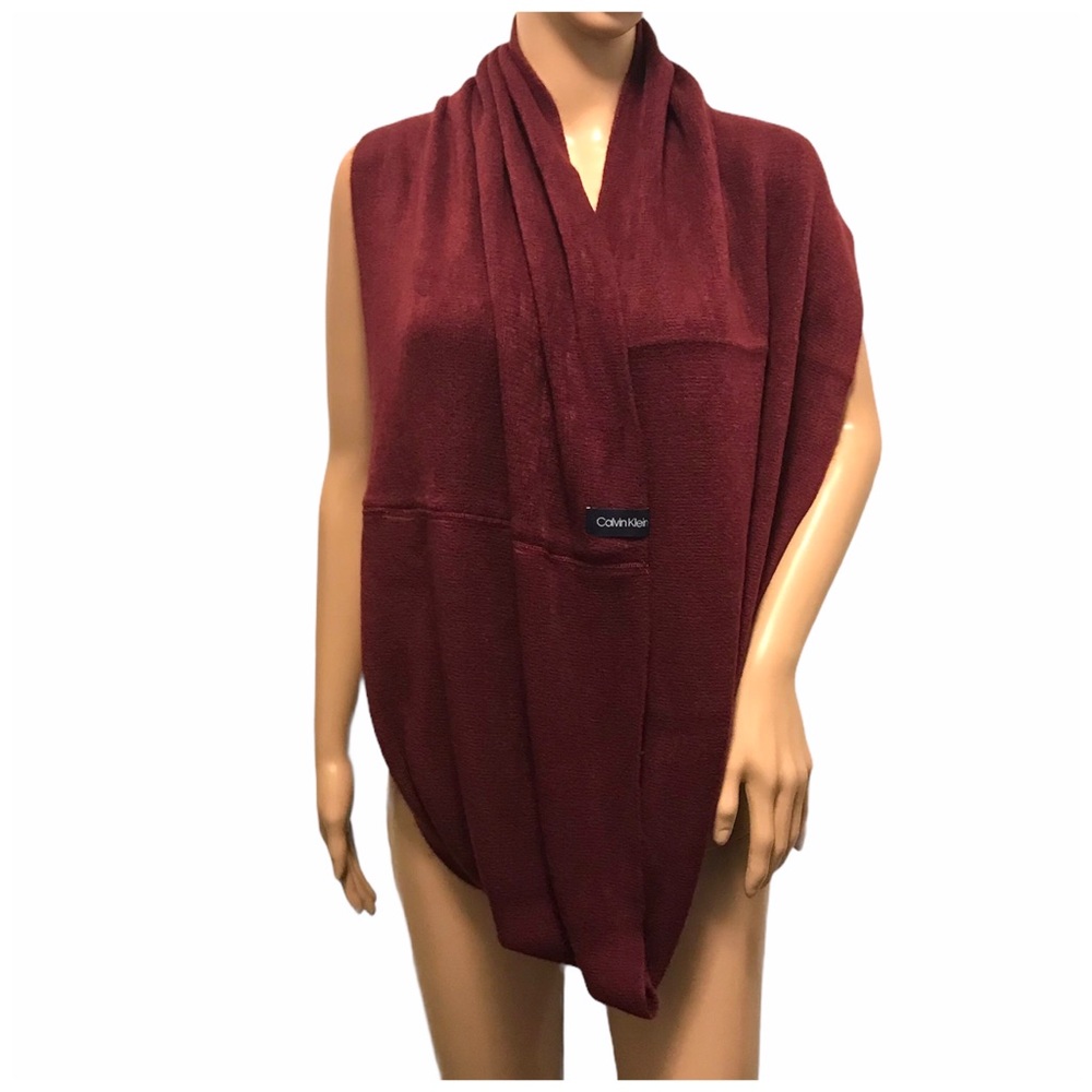 Calvin Klein Designer Infinity Knit Scarf - Picture 2 of 5
